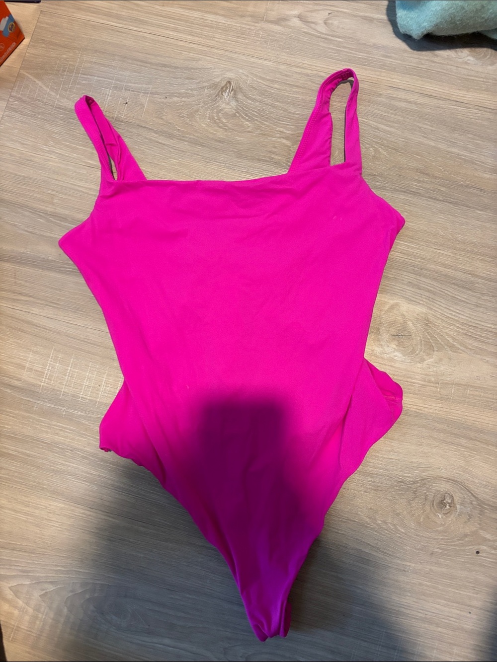 SKIMS Women's Bodysuit in Hot Pink